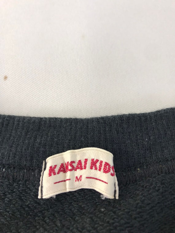 Vintage Kansai Yamamoto Kids Japanese Brand Kanji… - image 4