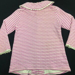 Vintage Tsumori Chisato Issey Miyake Sleepwear Padded Button Down Striped Shirt Robes Pajama Style Wear Modern Classic Fits S i040 image 2