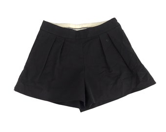 Vintage McQ Alexander McQueen Short Pant Skirt Plain Fashion Designer Inspired Girl Women Wear Fits Size 40 XS S Y527 Waist 26 27 Inches