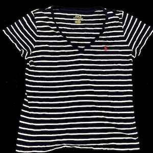 Polo Ralph Lauren Striped Design Style Tee T-shirt Inspired Designer Unisex Wear Streetwear Fits Size S M i612
