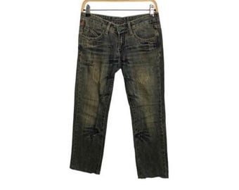 Robin jeans パンツ　デニム　ジーンズ Vintage Robin Robin's Jeans California Distressed Spike Art