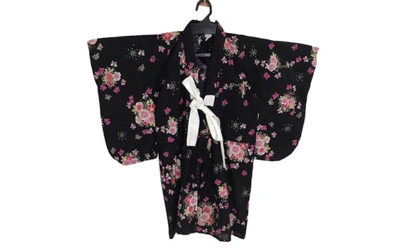 Vintage Noragi Kimono Hanten Jinbei Japanische Haori Happi Jacke