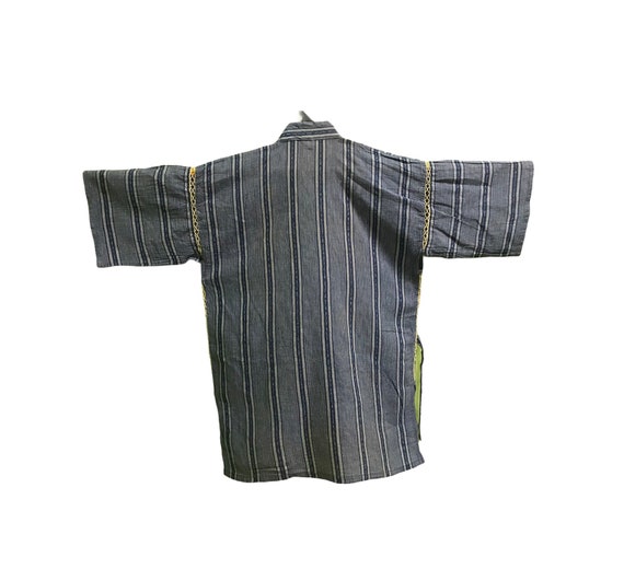 Vintage Noragi Kimono Hanten Jinbei Japanese  Hao… - image 2