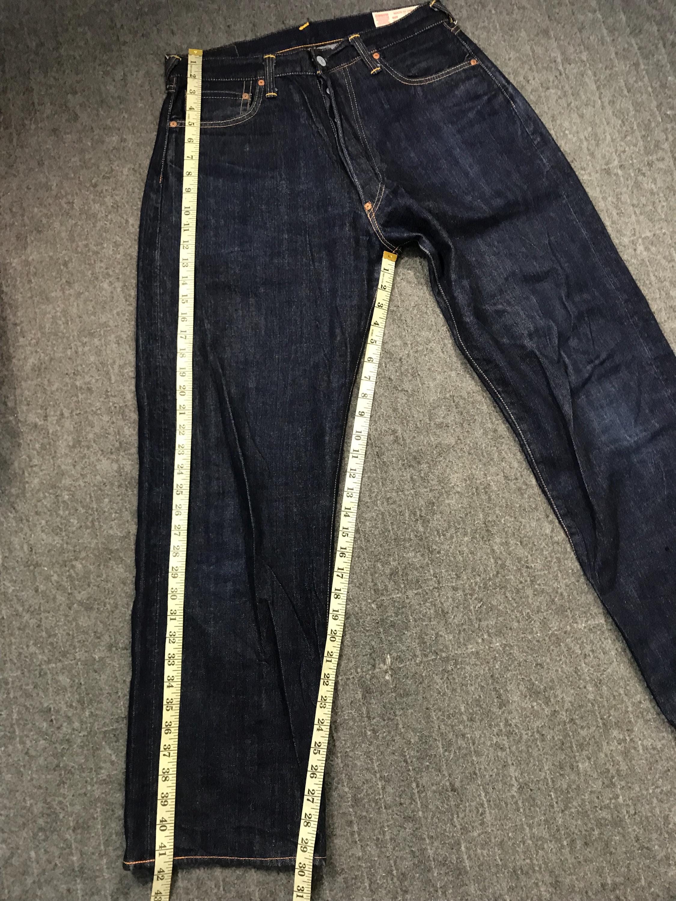 Vintage Evisu No 2 Yamane Cotton Dark Indigo Denim Selvedge Jeans