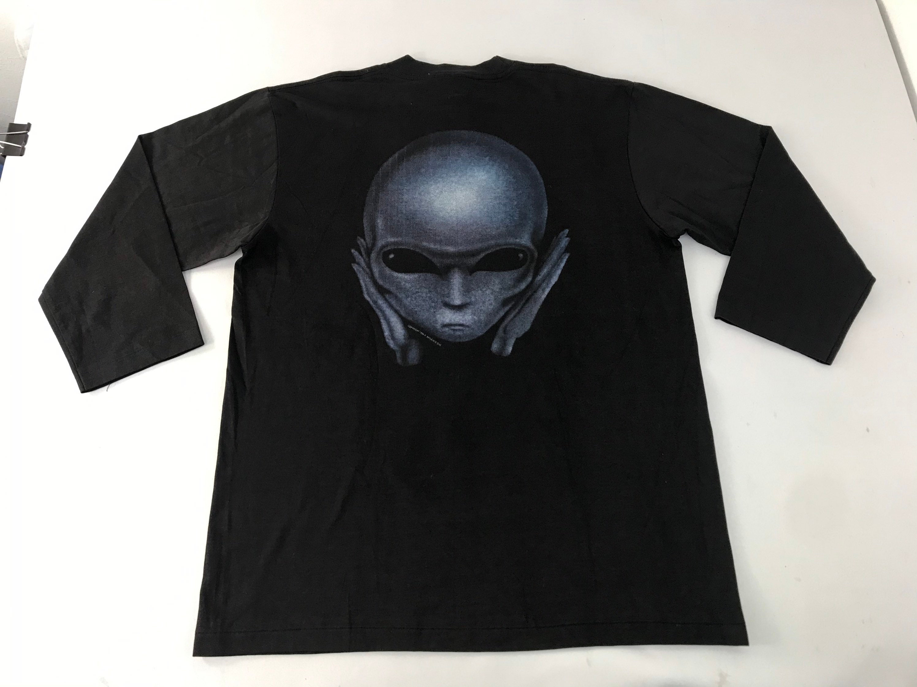 Vintage 90s Alien Workshop 1996 R Biffle Eye Dye Graphic Screen 