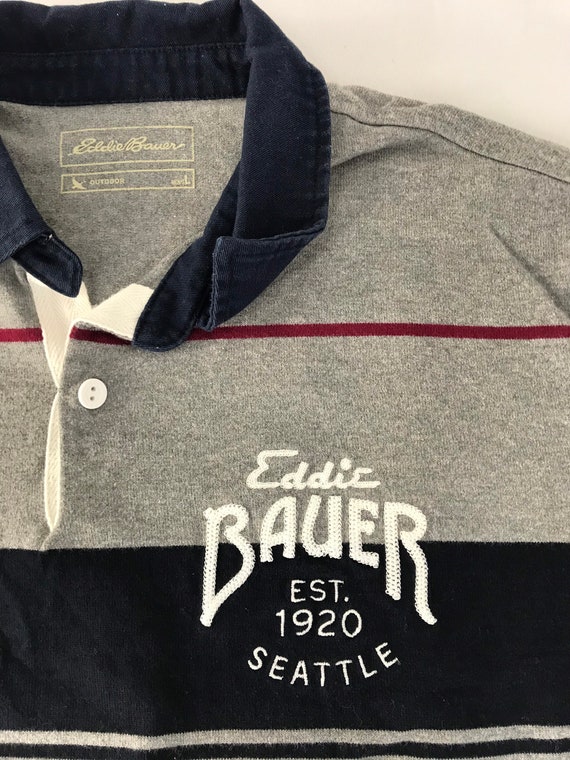 Vintage Japanese Brand Eddie Bauer Polo Tee T-shi… - image 3