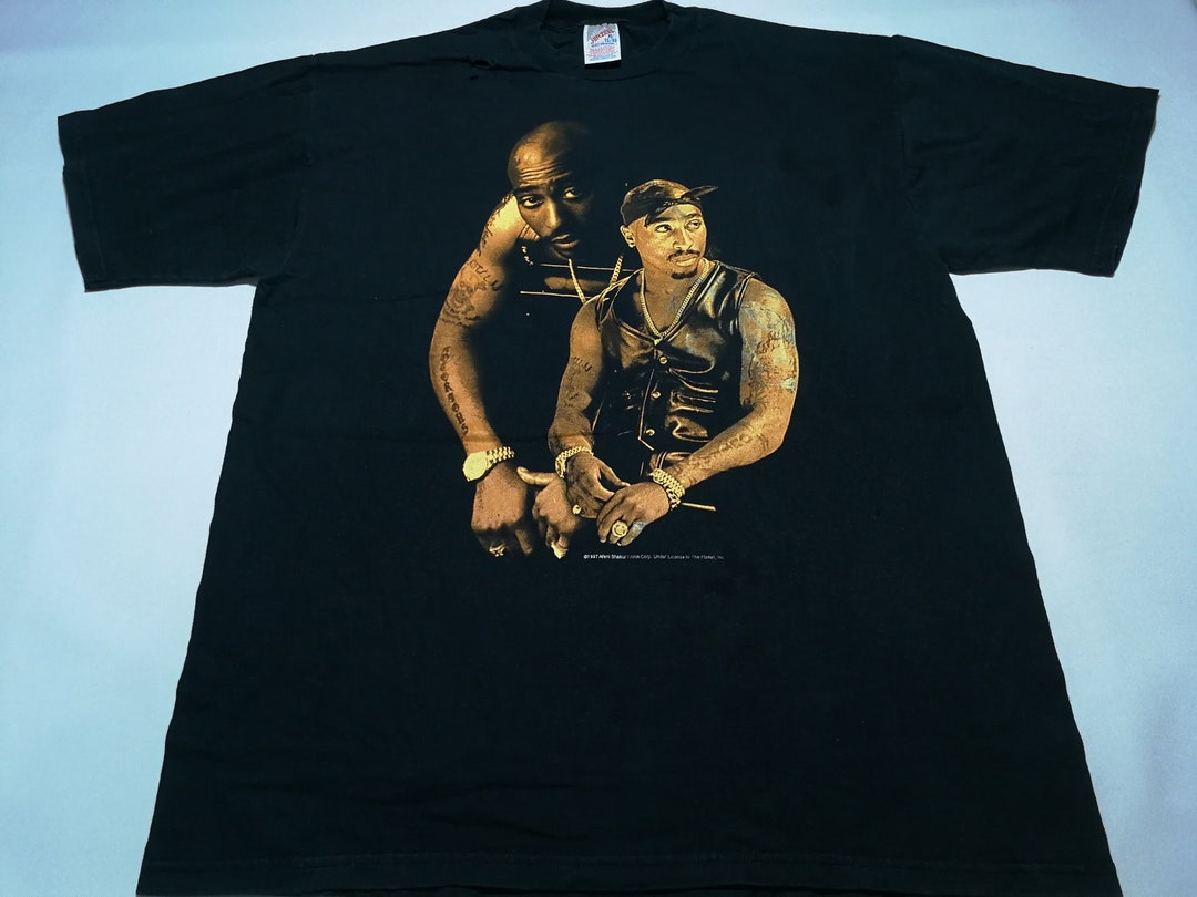 True Vintage 90s Tupac Shakur 2pac Stop the Violence Hip Hop Rap