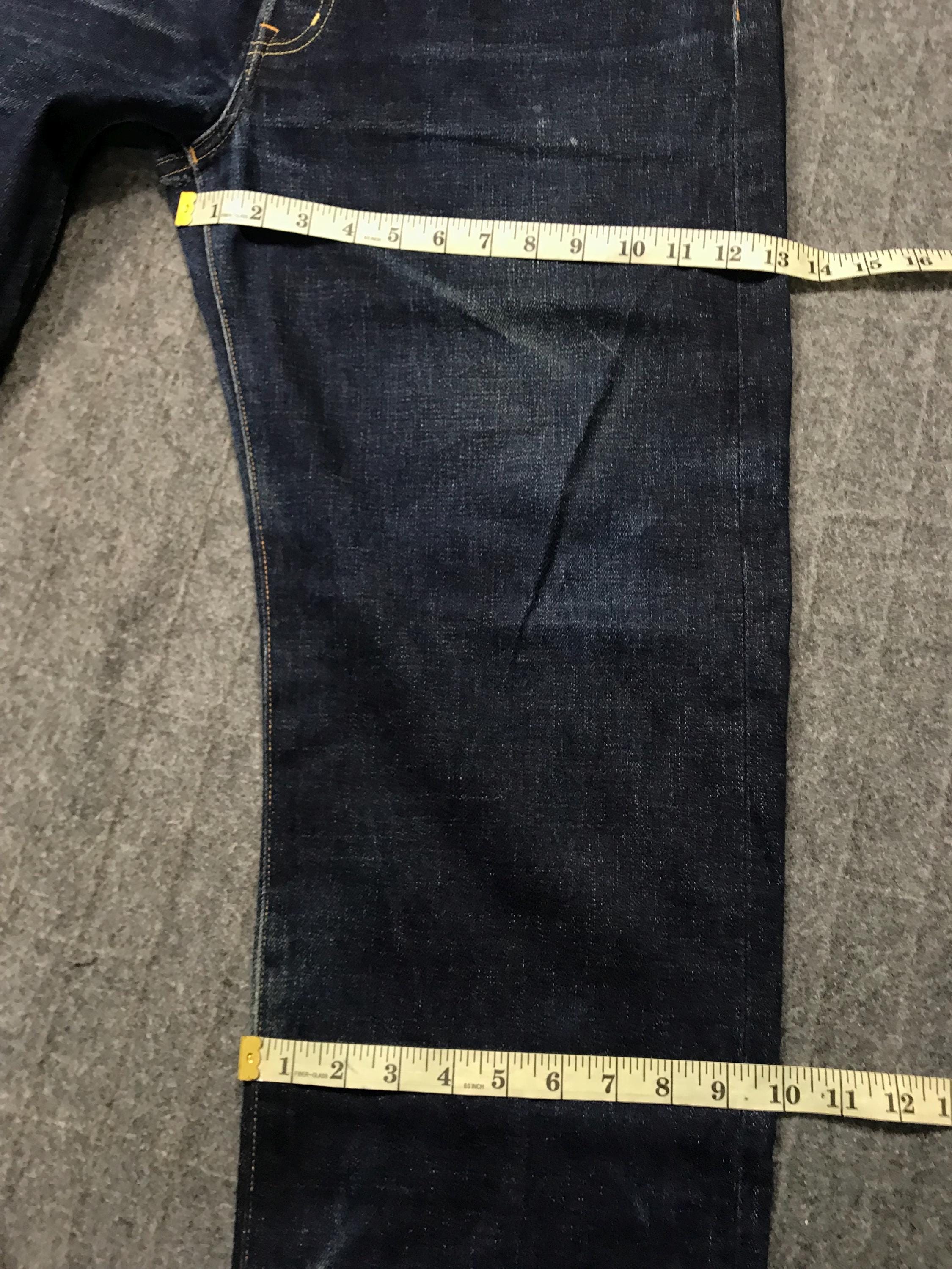 Vintage Ted Company Lucky Devil Jeans Dark Indigo Denim Jeans