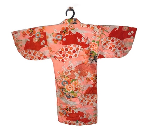 Vintage Noragi Kimono Hanten Jinbei Japanese Trad… - image 2