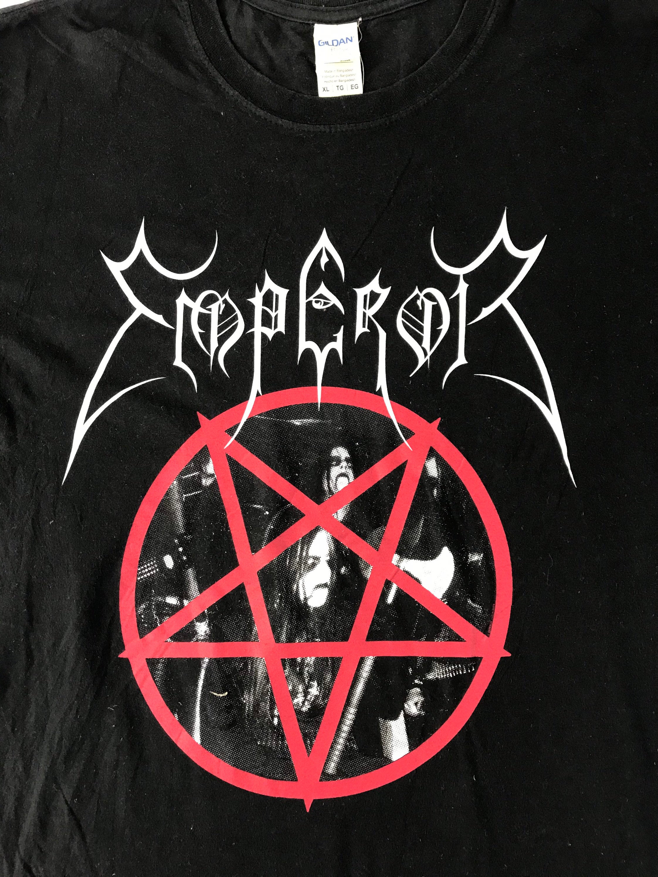 T-shirt Officiel Emperor 'Wrath Of The Tyrants' - Homme/Unisexe - Noir - Bitcruncher - Neuf Avec étiquettes