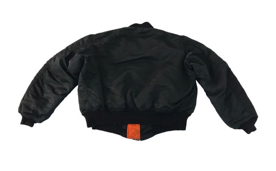 Vintage 80s 90s Usaf Flyer Military Bomber Jacket USA Type MA1