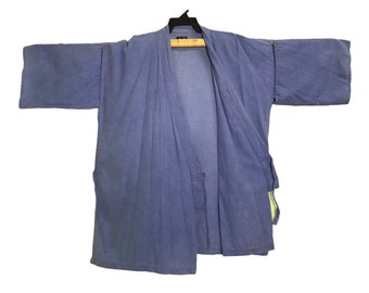 ¡¡¡Mega Venta!!! Vintage Noragi Kimono Hanten Jinbei Japonés Haori Happi Chaqueta Tomesode Patrón B1041