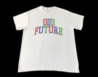 Estilo vintage Marca japonesa Odd Future Humor Camiseta estampada Ropa unisex Diseñador inspirado en ropa de calle Se adapta a la talla M E013