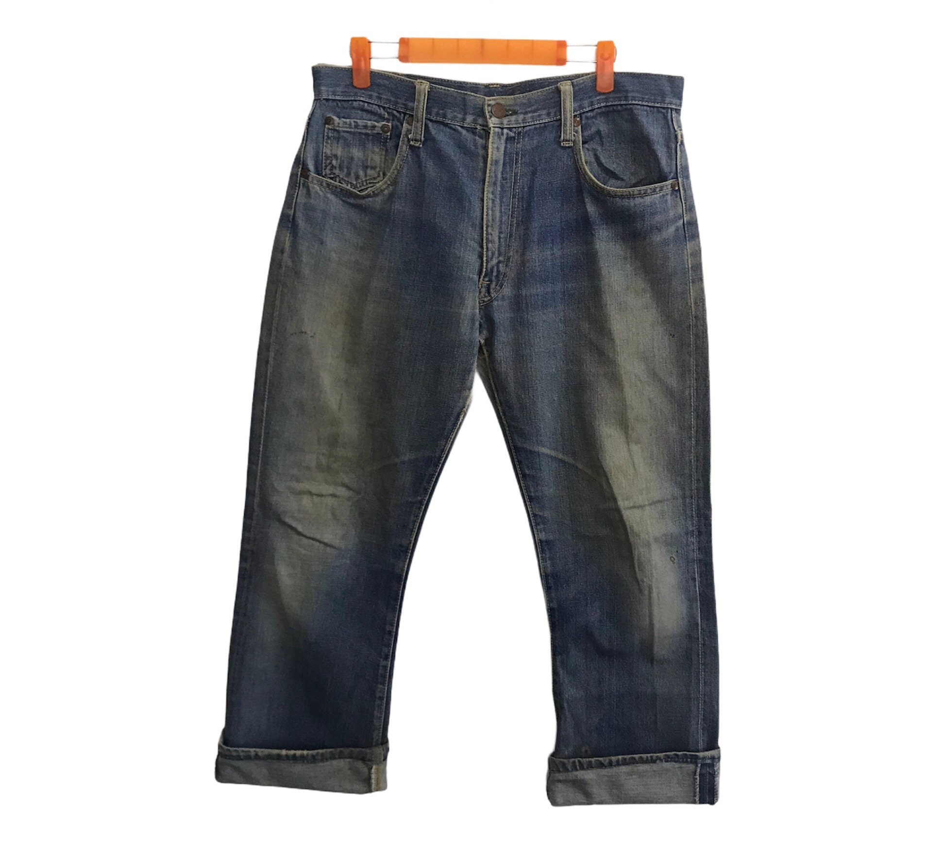 Vintage 70s 80s Western Scovill Brass Zipper Denim Jeans