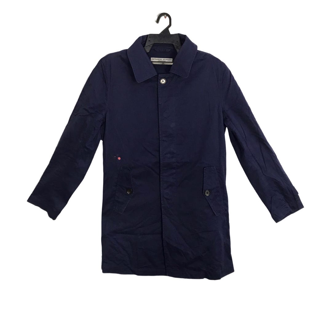Vintage 90s Katharine Hamnett London Mongomery Brisbane Trench