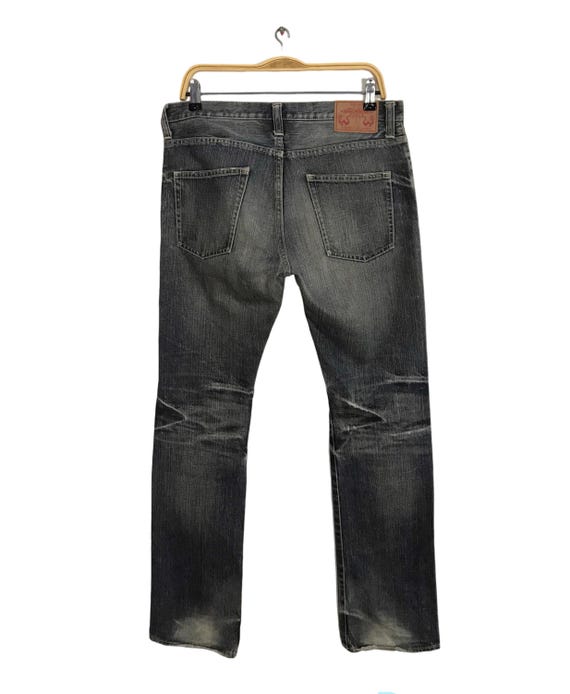 Vintage Japanese Brand TK Takeo Kikuchi Black Denim Slim Fit