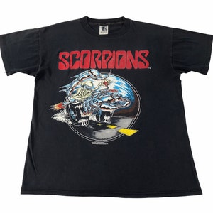 Scorpions Crazy World Tshirt - Etsy