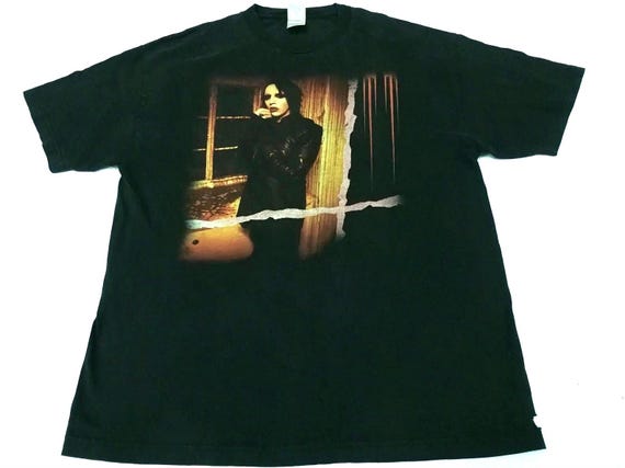 Vintage Marilyn Manson Eat Me Drink Me Song Band Tee T-shirt Fits