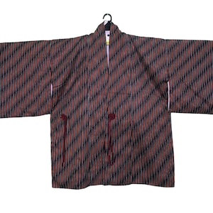 Vintage Noragi Kimono Hanten Jinbei Japanese Haori   Cardigan Happi Jacket Pattern B507