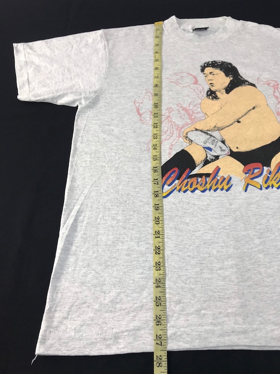 Choshu Riki 90sプロレスえび固め Tシャツ Choshu Riki 90sプロレスえび固め Tシャツ