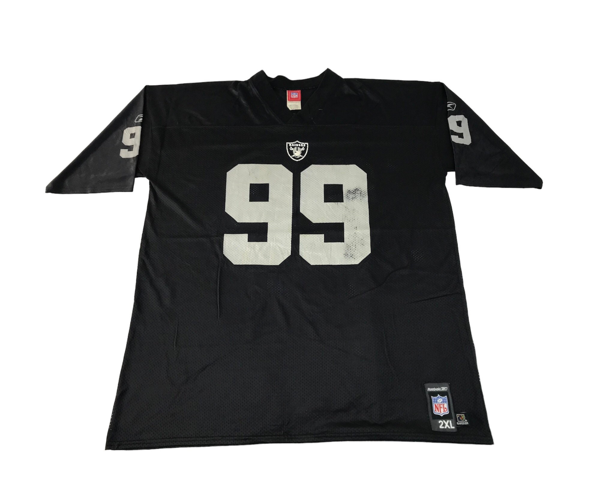 Reebok, Tops, Rare Raiders Vintage Jersey Dress Womens Nfl 9s Reebok