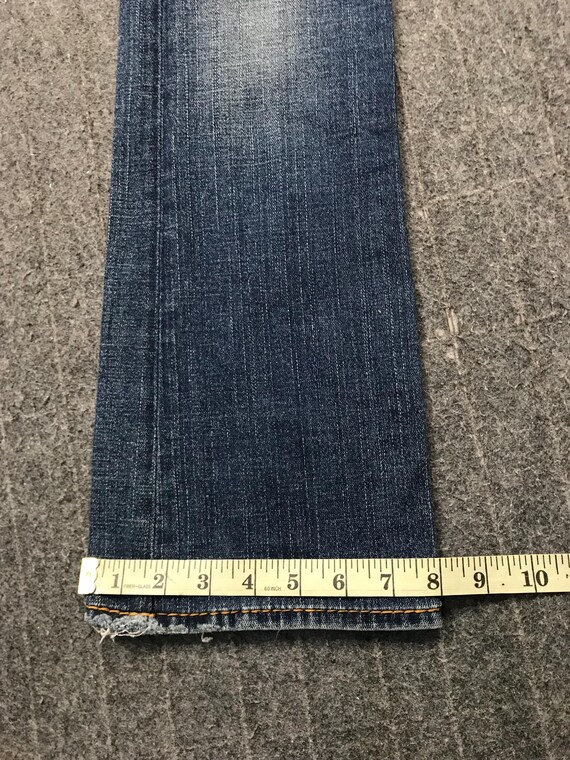 Vintage True Religion Usa Flap Pocket Design Zipper Indigo Denim