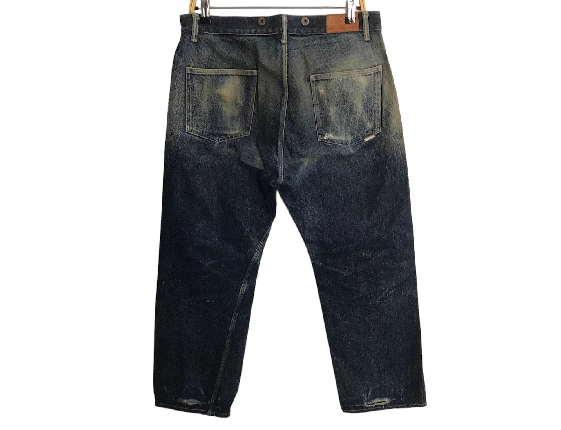 PHIGVEL デニム、COPPER RIVITED OVERALLS Copper rivet フレアデニム 
