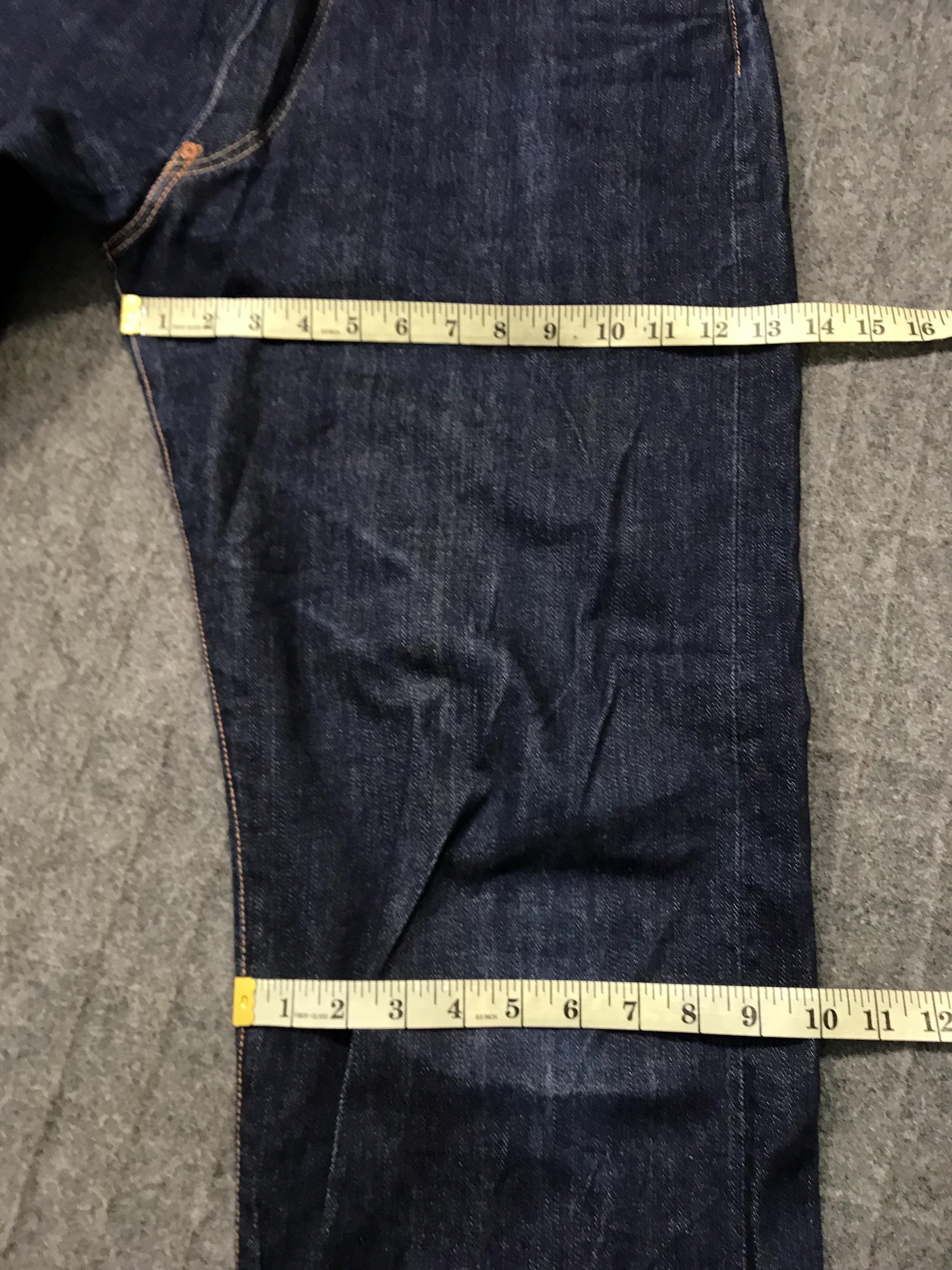 Vintage Evisu No 2 Yamane Cotton Dark Indigo Denim Selvedge Jeans