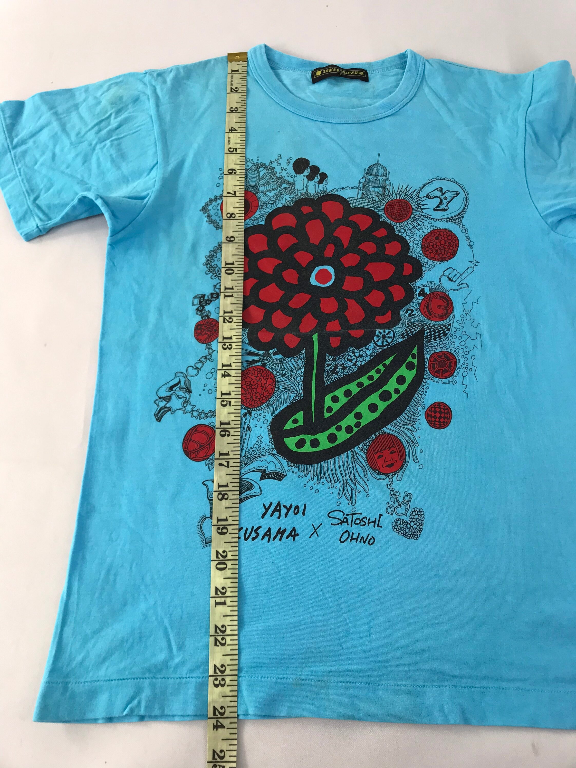 Vintage 24 Hour Television Yayoi Kusama X Satoshi Ohno Floral