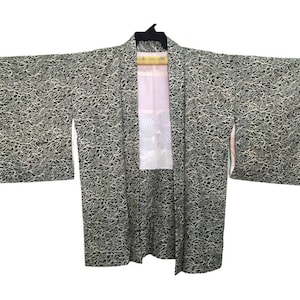 Mega vendita!!! Kimono vintage Noragi da uomo Haori Hanten Jinbei Cardigan giapponese Happi Giacca modello B837