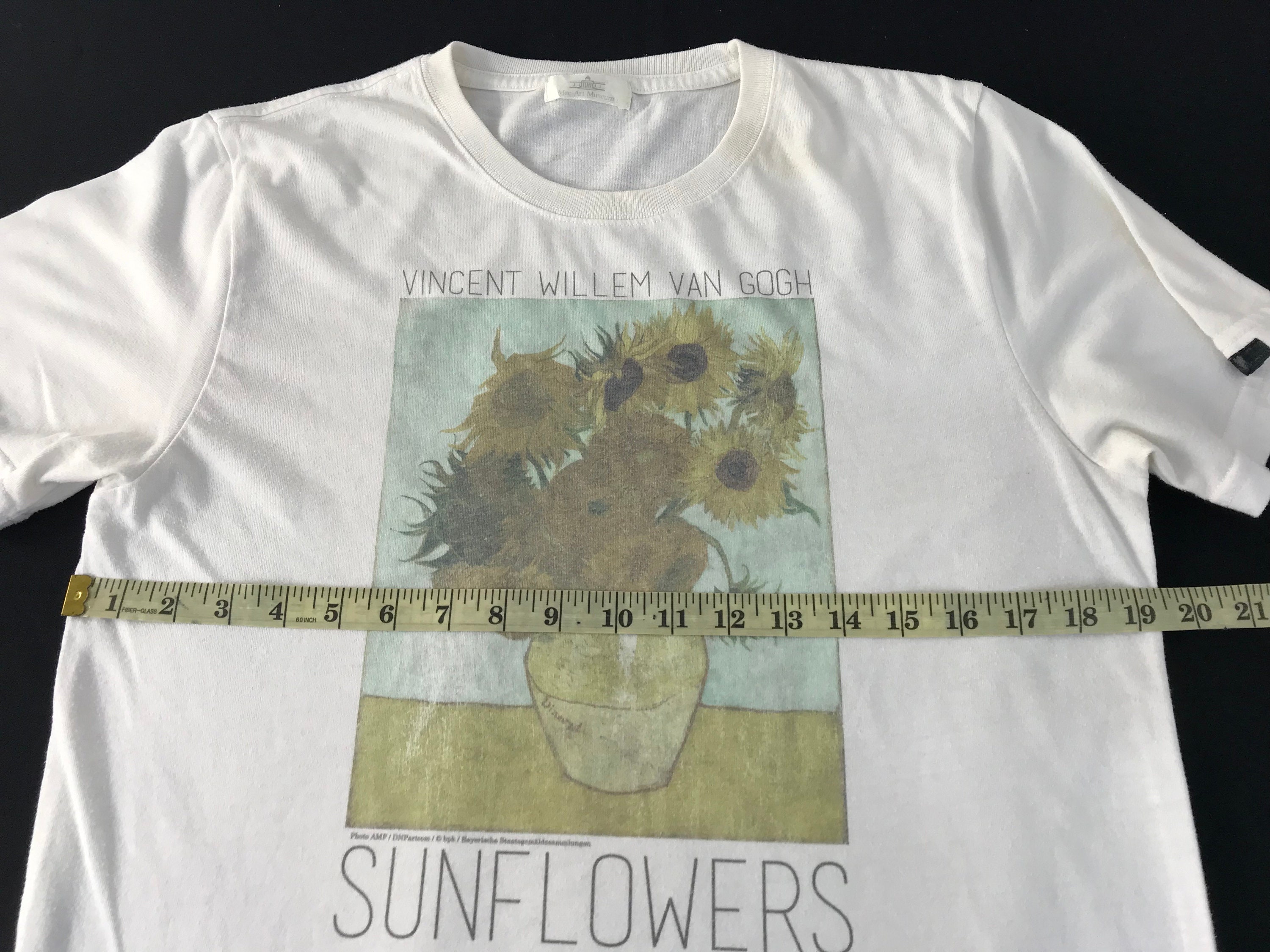 Vintage Mac Art Museum Vincent Willem Van Gough Sunflower Art 