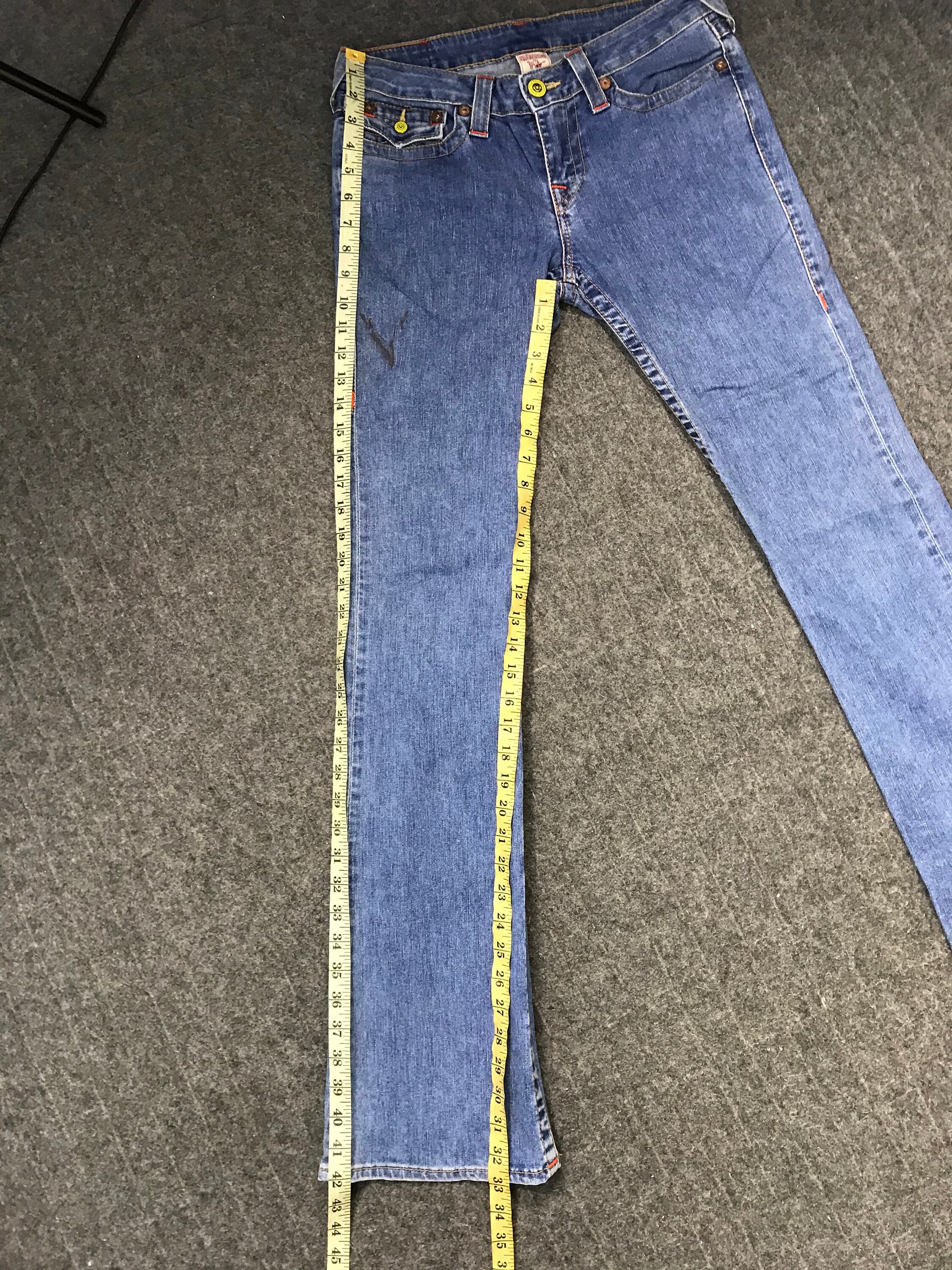 Vintage True Religion Section Becky Brand Denim Jeans Flap