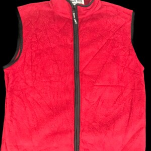 Vintage Style Kansai Yamamoto Body Max Insulated Woo Fleecel Vest Jacket Inspired Designer Streetwear Hype Brand Athletic Fits Size L M i593