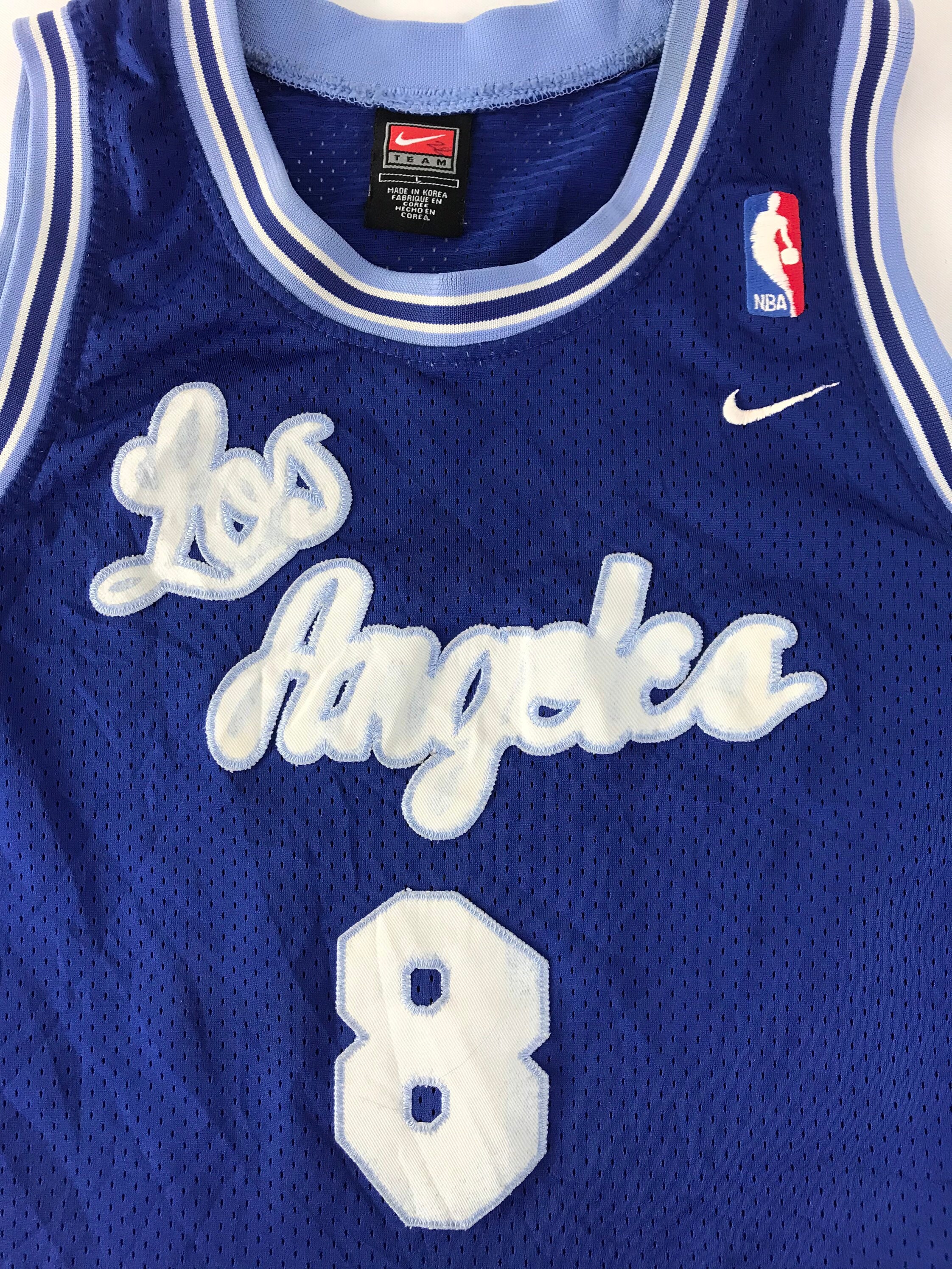 Rare Vintage Nike Team Kobe Bryant Los Angeles Lakers NBA Jerseys