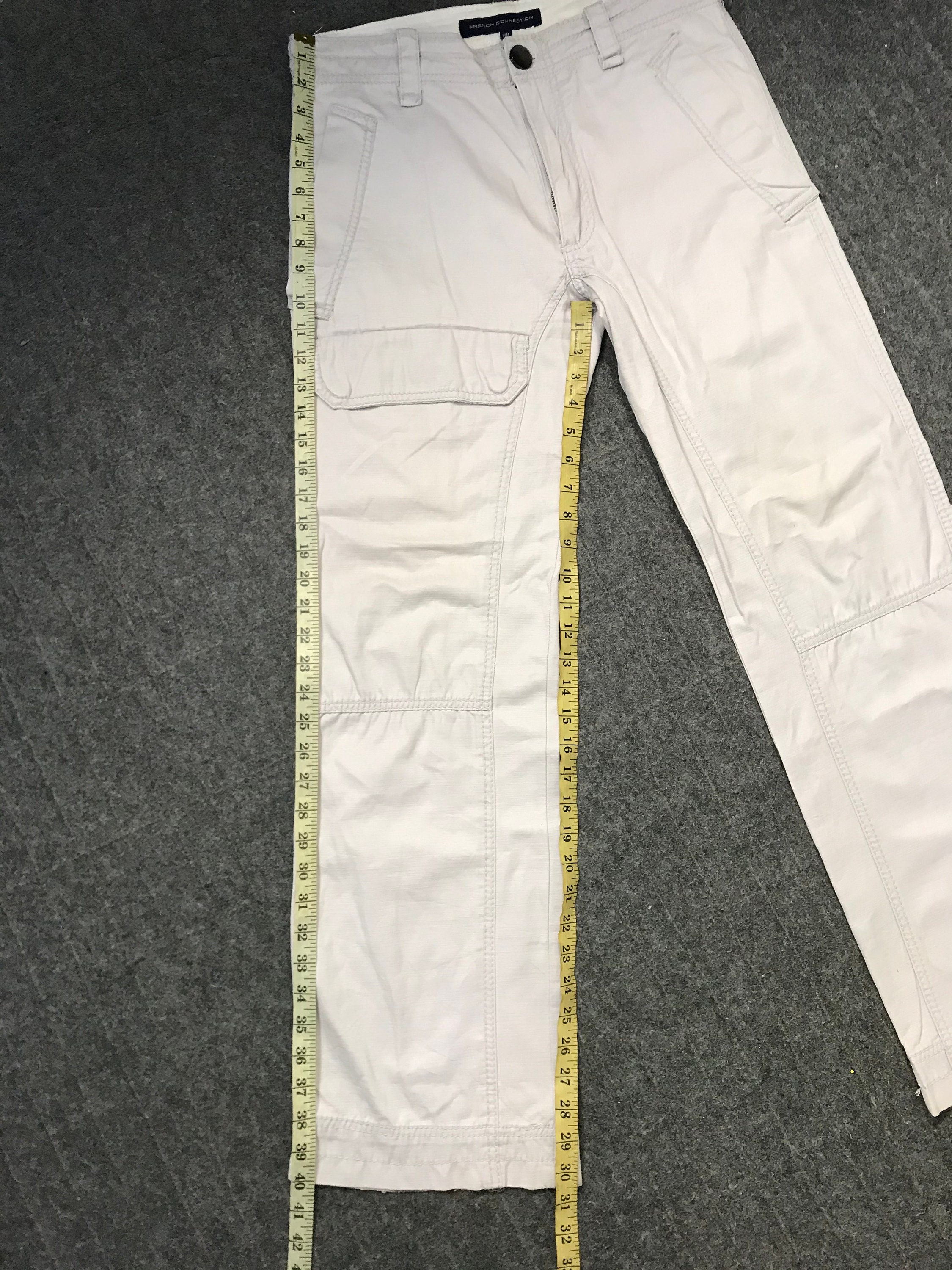 一点物 FCUK フレンチコネクション 多ポケット カーゴパンツ 2025年