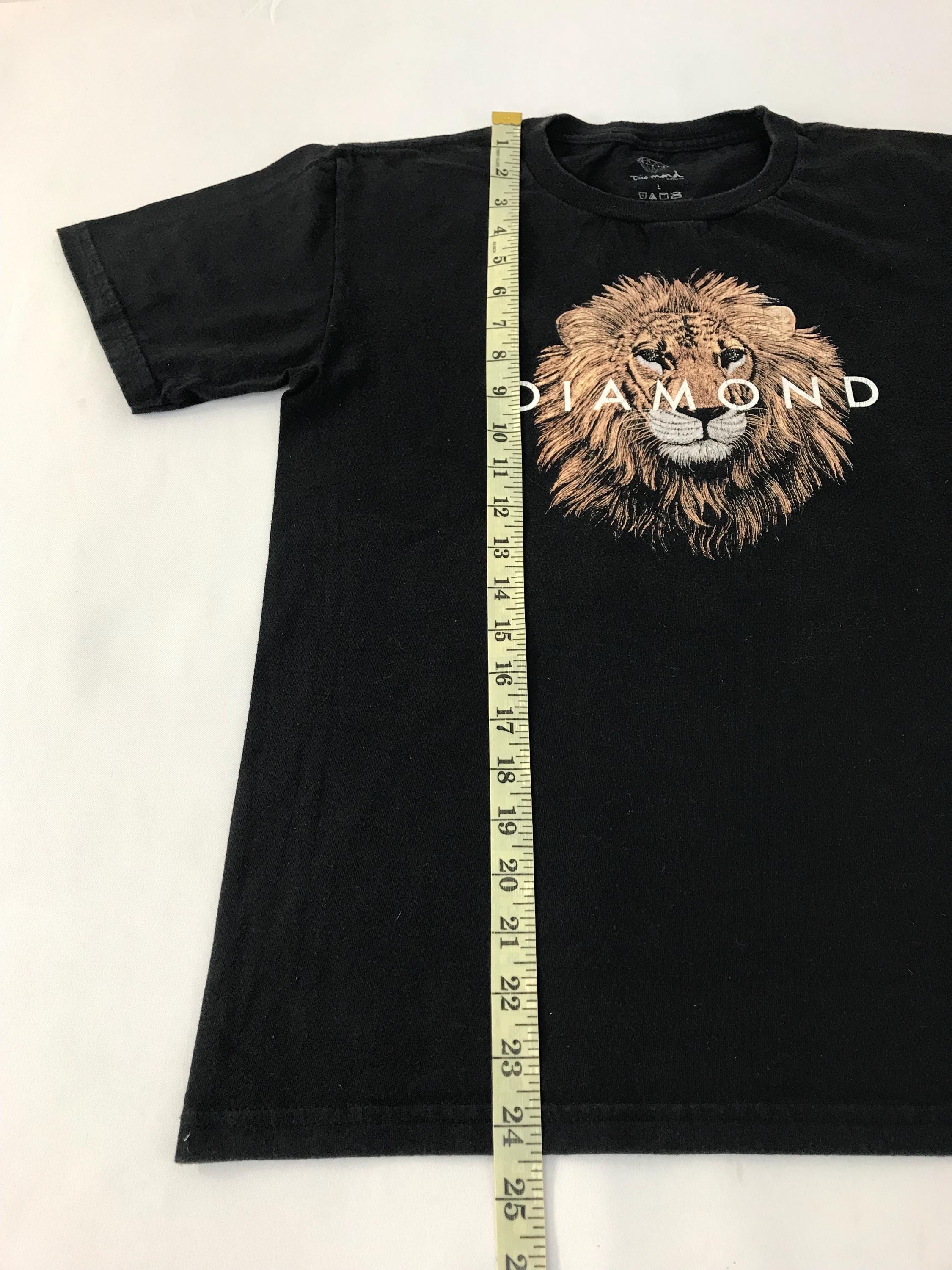 BT-SHIRT VINTAGE GRAPHIC LION 【激レア】リフト 黒 LÝFT – Black - T-Shirt Lion Size LYFT(リフト/T-シャツ)Big トップス