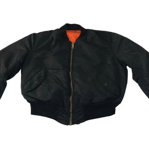 【VINTAGE】80〜90s made in USA MA-1 This item is unavailable - Etsy