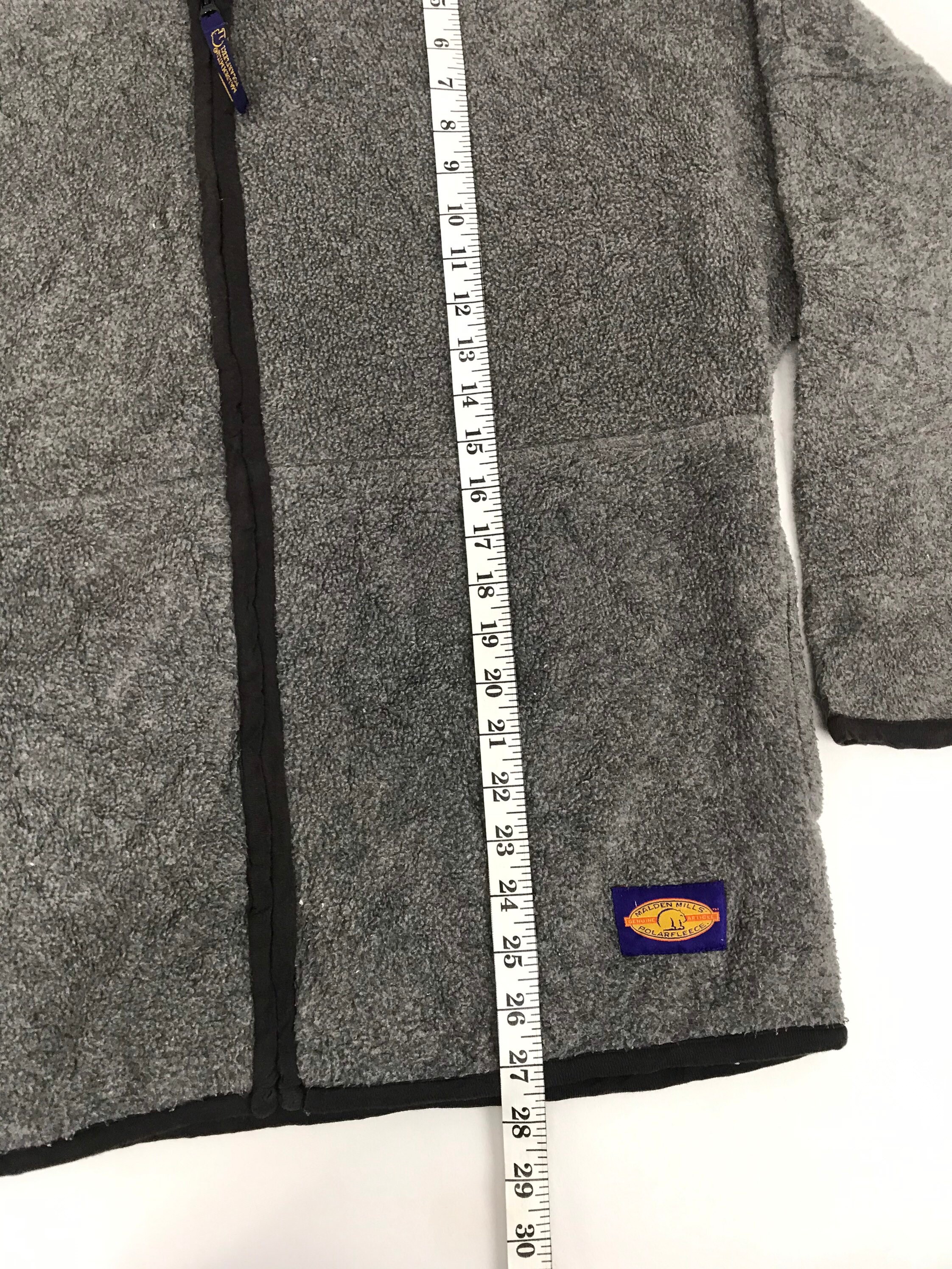 Vintage Malden Mills Polar Fleece Sweatshirt Japanese Brand Zipper