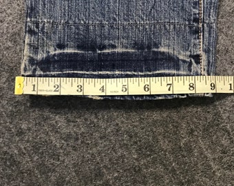 Vintage Takeo Kikuchi Custom Patchwork Floral Butterfly Denim