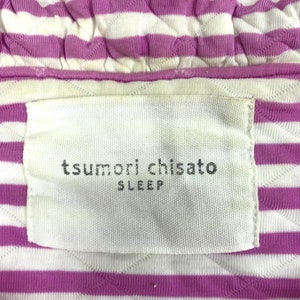Vintage Tsumori Chisato Issey Miyake Sleepwear Padded Button Down Striped Shirt Robes Pajama Style Wear Modern Classic Fits S i040 image 3