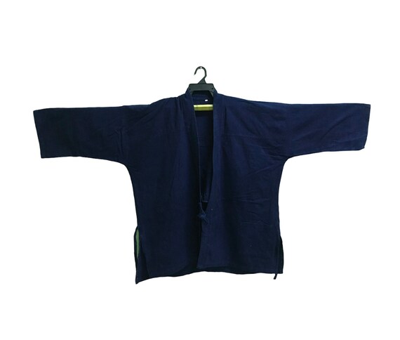 Free Shipping!!! Rare Vintage Indigo Denim Noragi