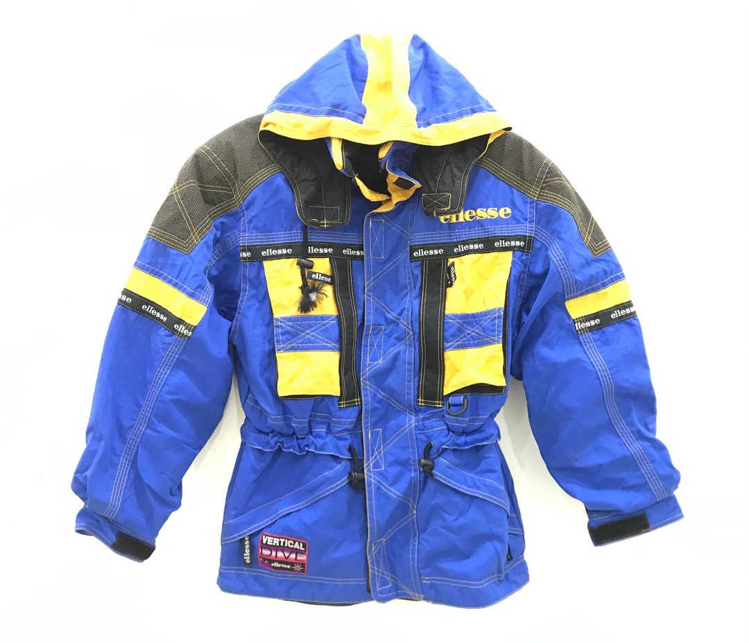 gloeilamp Walging twintig Vintage Ellesse Vertical Dive Ski Snow Wear Hoodie Jacket - Etsy Finland