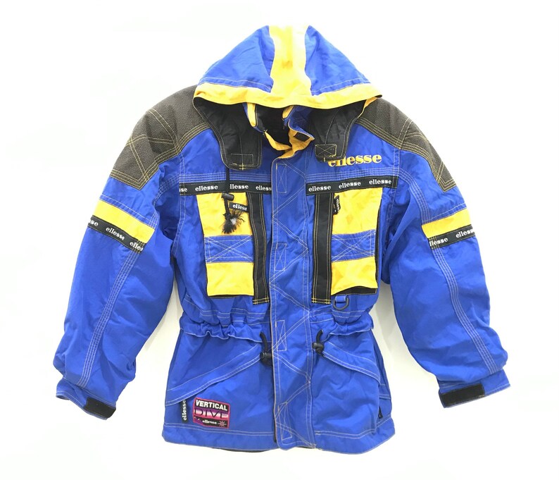 Vintage Ellesse Vertical Dive Ski Snow shops Wear Hoodie Jacket Winter Unisex Streetwear Fashion Brand