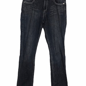 Vintage Distressed Indigo Denim Jeans Theoria Ladies Jeans Japanese Brand Straight Fits Size 30 31 Inspired Designer Streetwear Brand i345