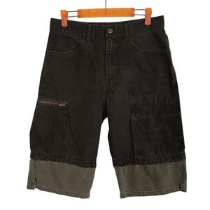 Vintage PPFM Short Pant Tactical Cargo Multipocket Design Fit Size 28 Inspired Designer Streetwear Brand Unisex Wear E475