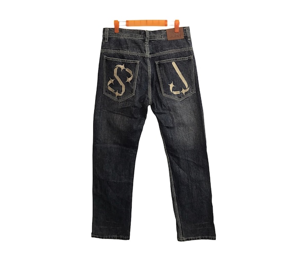 Vintage Sean John Embroidery Logo Denim Jeans Pants Vintage Sean John Embroidery Logo Denim Jeans Pants
