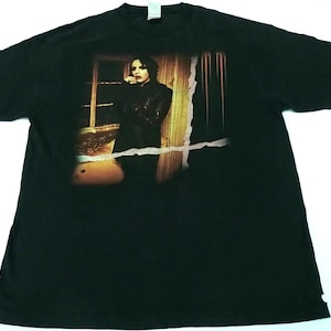 Maglietta vintage della band Eat Me Drink Me di Marilyn Manson, taglia S.