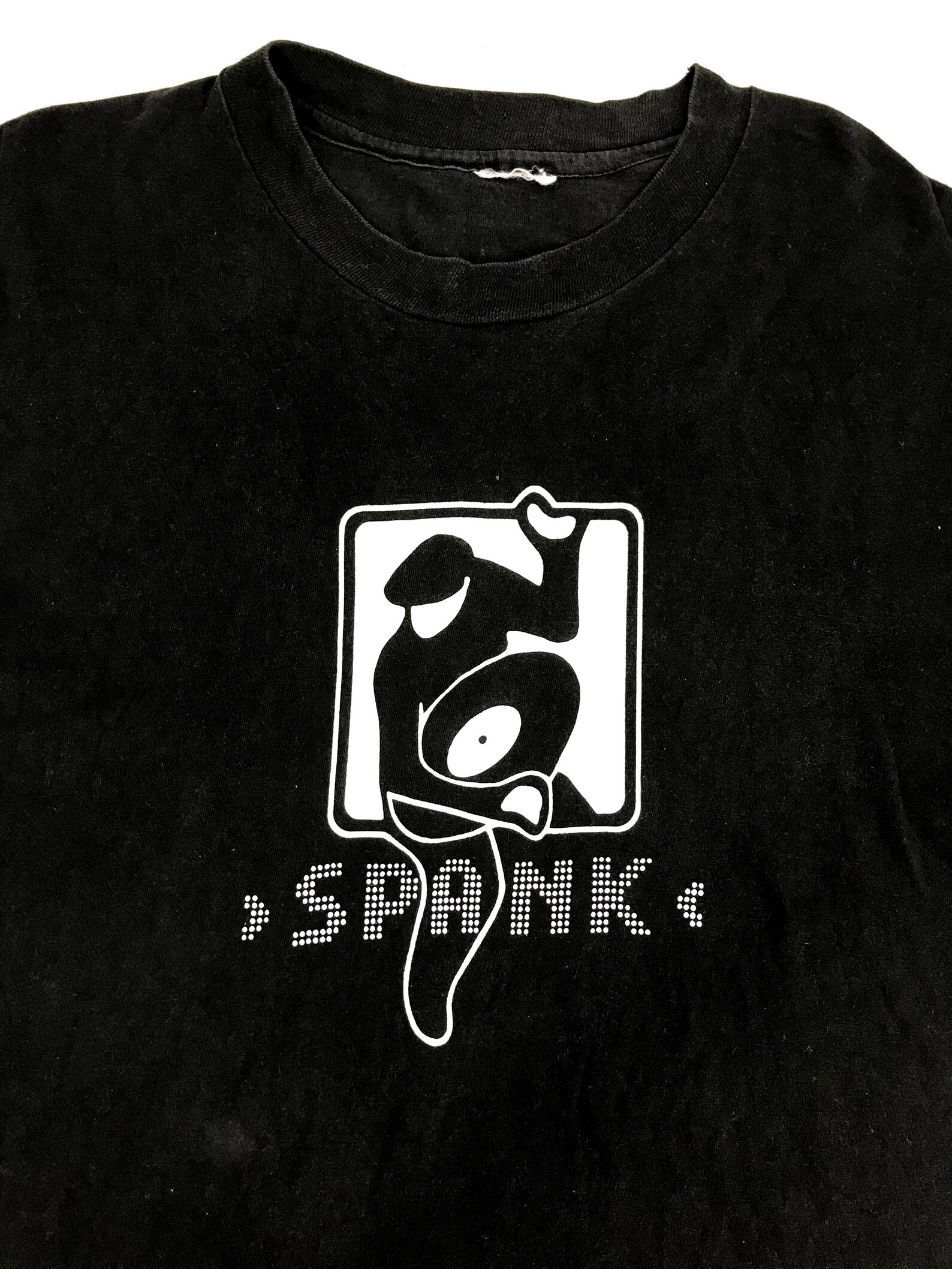 Vintage Spank DJ Logo Spell Out Japanese Brand Printed Tee - Etsy