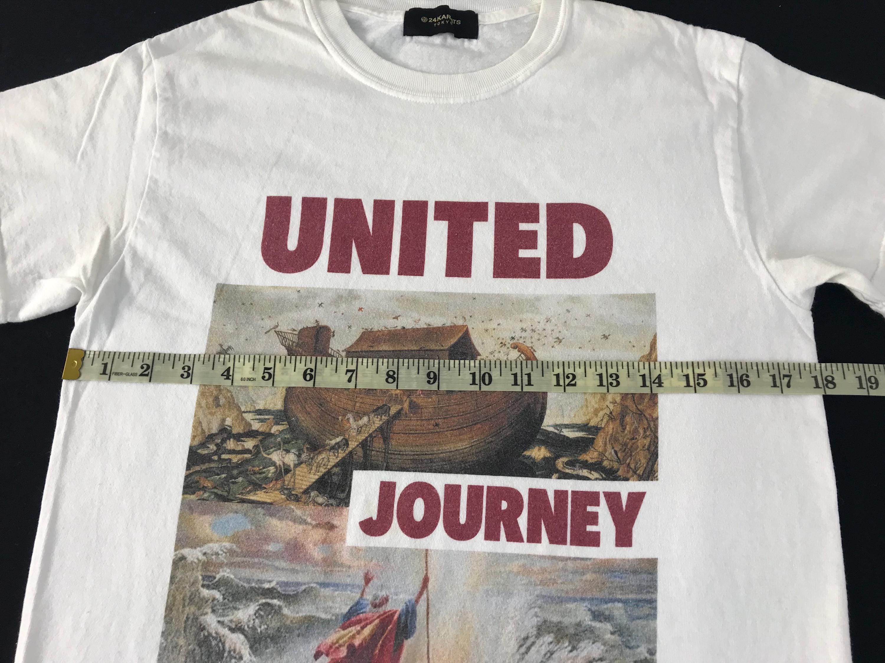 GENERATIONS UNITED JOURNEY 24karats シャツ Vintage Style 24 Karats Tokyo United Journey Noah's Ark Moses Big