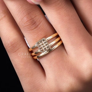 Large Signet Design Ring, 14K Yellow Gold Unisex Stackable Ring, Classic Gold Jewelry, Custom Made Pinky Ring, Personalized Gift For Her